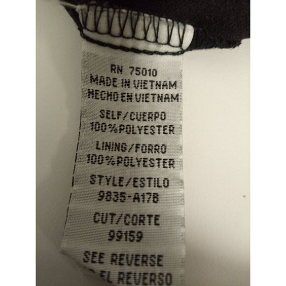 city triangles Junior's Blue Red Geometric Ruffle Mini Dress Size M - Picture 6 of 6